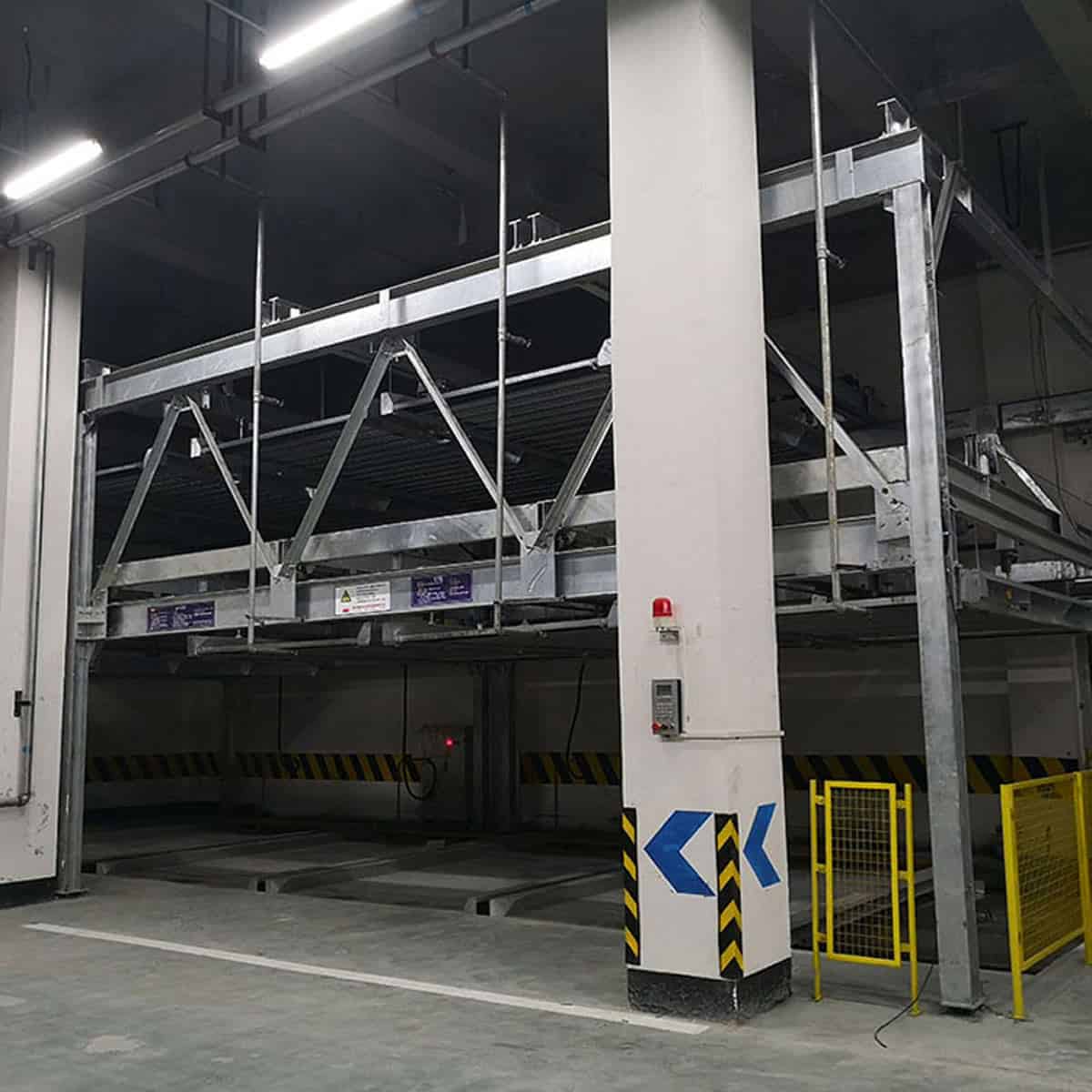 升降橫移式機械式停車位過規劃